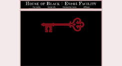 Desktop Screenshot of houseofblack.com